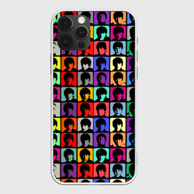 Чехол для iPhone 12 Pro с принтом The Beatles art в Тюмени, силикон | область печати: задняя сторона чехла, без боковых панелей | битлз