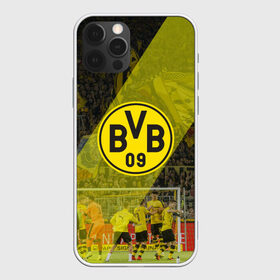 Чехол для iPhone 12 Pro Max с принтом Borussia в Тюмени, Силикон |  | Тематика изображения на принте: 09 | bvb | бвб | борусия | боруссия | дортмунд