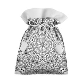 Подарочный 3D мешок с принтом Мандала в Тюмени, 100% полиэстер | Размер: 29*39 см | Тематика изображения на принте: абстракт | орнамент | узор