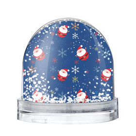 Снежный шар с принтом Новый год от new.art.fox в Тюмени, Пластик | Изображение внутри шара печатается на глянцевой фотобумаге с двух сторон | праздник | снег | снежинки