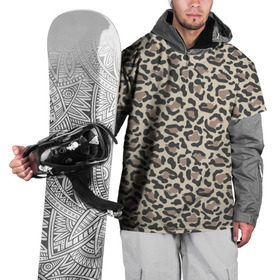 Накидка на куртку 3D с принтом Шкура леопарда 3 в Тюмени, 100% полиэстер |  | африка | дикие | животные | леопард