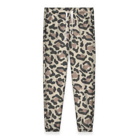 Женские брюки 3D с принтом Шкура леопарда 3 в Тюмени, полиэстер 100% | прямой крой, два кармана без застежек по бокам, с мягкой трикотажной резинкой на поясе и по низу штанин. В поясе для дополнительного комфорта — широкие завязки | африка | дикие | животные | леопард