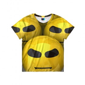 Детская футболка 3D с принтом Bad Boys в Тюмени, 100% гипоаллергенный полиэфир | прямой крой, круглый вырез горловины, длина до линии бедер, чуть спущенное плечо, ткань немного тянется | 