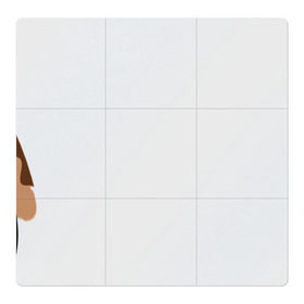 Магнитный плакат 3Х3 с принтом Киндер-сюрприз в Тюмени, Полимерный материал с магнитным слоем | 9 деталей размером 9*9 см | глаза | клюв | крылья | пернатые | птенец | птица | шоколад