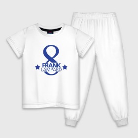 Детская пижама хлопок с принтом Фрэнк Лэмпард в Тюмени, 100% хлопок |  брюки и футболка прямого кроя, без карманов, на брюках мягкая резинка на поясе и по низу штанин
 | frank lanpard | фрэнк лэмпард | челси