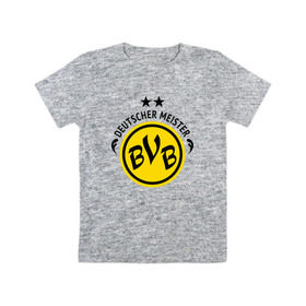 Детская футболка хлопок с принтом BVB в Тюмени, 100% хлопок | круглый вырез горловины, полуприлегающий силуэт, длина до линии бедер | Тематика изображения на принте: 