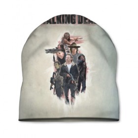 Шапка 3D с принтом Walking Dead в Тюмени, 100% полиэстер | универсальный размер, печать по всей поверхности изделия | walking dead | zombie | зомби | ходячие мертвецы