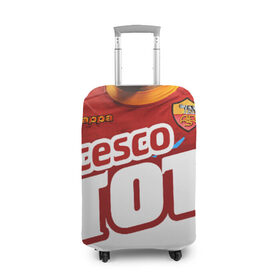 Чехол для чемодана 3D с принтом Francesco_Totti в Тюмени, 86% полиэфир, 14% спандекс | двустороннее нанесение принта, прорези для ручек и колес | francesco_totti | франческо тотти