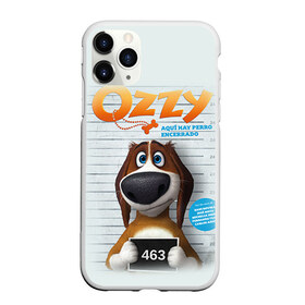 Чехол для iPhone 11 Pro Max матовый с принтом Ozzy в Тюмени, Силикон |  | dog | fast furry | бигль | большой собачий побег | мартин | мультфильм | оззи | побег | свободу разношерстным | собака