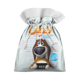 Подарочный 3D мешок с принтом Ozzy в Тюмени, 100% полиэстер | Размер: 29*39 см | dog | fast furry | бигль | большой собачий побег | мартин | мультфильм | оззи | побег | свободу разношерстным | собака
