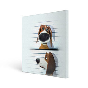 Холст квадратный с принтом Разыскивается пёс в Тюмени, 100% ПВХ |  | Тематика изображения на принте: dog | fast furry | бигль | большой собачий побег | мартин | мультфильм | оззи | побег | свободу разношерстным | собака