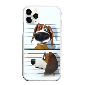 Чехол для iPhone 11 Pro матовый с принтом Разыскивается пёс в Тюмени, Силикон |  | Тематика изображения на принте: dog | fast furry | бигль | большой собачий побег | мартин | мультфильм | оззи | побег | свободу разношерстным | собака