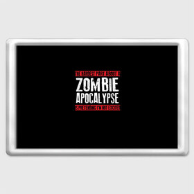 Магнит 45*70 с принтом Zombie apocalypse в Тюмени, Пластик | Размер: 78*52 мм; Размер печати: 70*45 | Тематика изображения на принте: 