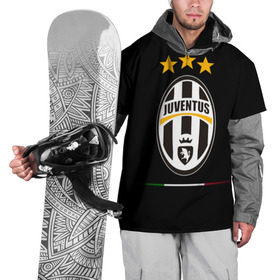 Накидка на куртку 3D с принтом Juventus1 в Тюмени, 100% полиэстер |  | Тематика изображения на принте: football | juve | juventus | seria a | бьянконери | серия а | футбол | чемпионат италии | юве | ювентус