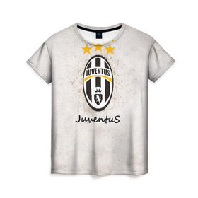 Женская футболка 3D с принтом Juventus3 в Тюмени, 100% полиэфир ( синтетическое хлопкоподобное полотно) | прямой крой, круглый вырез горловины, длина до линии бедер | football | juve | juventus | seria a | бьянконери | серия а | футбол | чемпионат италии | юве | ювентус