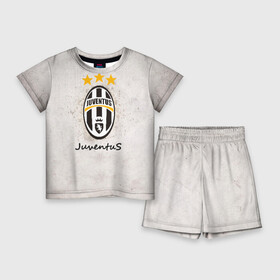 Детский костюм с шортами 3D с принтом Juventus3 в Тюмени,  |  | Тематика изображения на принте: football | juve | juventus | seria a | бьянконери | серия а | футбол | чемпионат италии | юве | ювентус