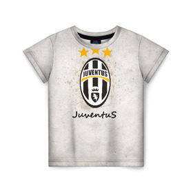 Детская футболка 3D с принтом Juventus3 в Тюмени, 100% гипоаллергенный полиэфир | прямой крой, круглый вырез горловины, длина до линии бедер, чуть спущенное плечо, ткань немного тянется | football | juve | juventus | seria a | бьянконери | серия а | футбол | чемпионат италии | юве | ювентус