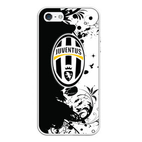 Чехол для iPhone 5/5S матовый с принтом Juventus4 в Тюмени, Силикон | Область печати: задняя сторона чехла, без боковых панелей | football | juve | juventus | seria a | бьянконери | серия а | футбол | чемпионат италии | юве | ювентус