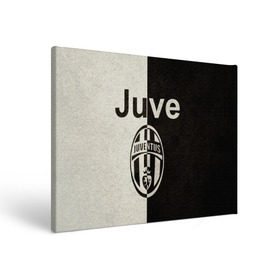 Холст прямоугольный с принтом Juventus6 в Тюмени, 100% ПВХ |  | football | juve | juventus | seria a | бьянконери | серия а | футбол | чемпионат италии | юве | ювентус