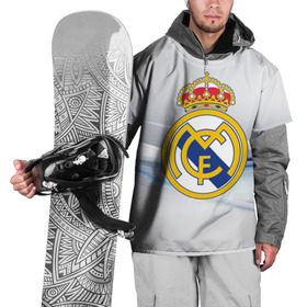 Накидка на куртку 3D с принтом Реал Мадрид в Тюмени, 100% полиэстер |  | Тематика изображения на принте: real madrid | испания | португалия