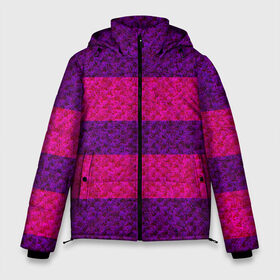 Мужская зимняя куртка 3D с принтом Джемпер Фриск в Тюмени, верх — 100% полиэстер; подкладка — 100% полиэстер; утеплитель — 100% полиэстер | длина ниже бедра, свободный силуэт Оверсайз. Есть воротник-стойка, отстегивающийся капюшон и ветрозащитная планка. 

Боковые карманы с листочкой на кнопках и внутренний карман на молнии. | Тематика изображения на принте: frisk | undertale | андертейл | джемпер | фриск