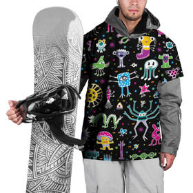 Накидка на куртку 3D с принтом Космо вечеринка в Тюмени, 100% полиэстер |  | Тематика изображения на принте: галактика | девушки | космос | нло | новинки | фантастика | фентези