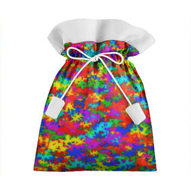 Подарочный 3D мешок с принтом Радужный камуфляж в Тюмени, 100% полиэстер | Размер: 29*39 см | Тематика изображения на принте: dye | tie | tie dye | краска | милитари | радуга | тай дай | текстура | цвет
