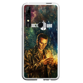 Чехол для Honor P Smart Z с принтом Dr who art в Тюмени, Силикон | Область печати: задняя сторона чехла, без боковых панелей | dw | доктор | доктор кто | тардис