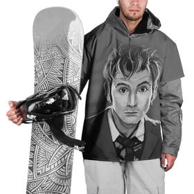 Накидка на куртку 3D с принтом Доктор Кто fun art в Тюмени, 100% полиэстер |  | Тематика изображения на принте: dw | доктор | доктор кто | тардис