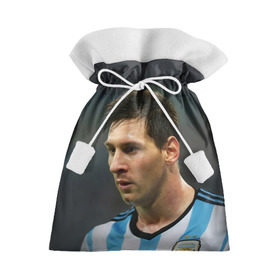 Подарочный 3D мешок с принтом Leo Messi в Тюмени, 100% полиэстер | Размер: 29*39 см | fc barcelona | football | lionel messi | messi | аргентина | барса | лео месси | фк барселона | футбол