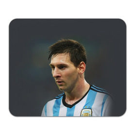 Коврик прямоугольный с принтом Leo Messi в Тюмени, натуральный каучук | размер 230 х 185 мм; запечатка лицевой стороны | fc barcelona | football | lionel messi | messi | аргентина | барса | лео месси | фк барселона | футбол