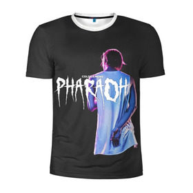 Мужская футболка 3D спортивная с принтом PHARAOH / COLDSIEMENS в Тюмени, 100% полиэстер с улучшенными характеристиками | приталенный силуэт, круглая горловина, широкие плечи, сужается к линии бедра | dead dynasty | pharaoh | techno