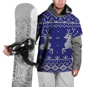 Накидка на куртку 3D с принтом Свитер 2 в Тюмени, 100% полиэстер |  | ангел | ёлка | ель | зима | колокольчик | нг | новый год | олень | рождество | санта | снег