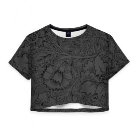 Женская футболка 3D укороченная с принтом Пылания страсти в Тюмени, 100% полиэстер | круглая горловина, длина футболки до линии талии, рукава с отворотами | 2017 | абстракция | арт | дым | искуство | краски | новинки | радуга | узор | яркий