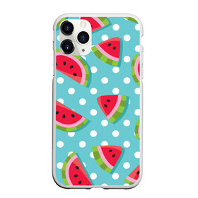 Чехол для iPhone 11 Pro матовый с принтом Арбузный рай в Тюмени, Силикон |  | Тематика изображения на принте: berry | eat | fruit | pattern | sweet | watermelon | арбуз | еда | сладость | узор | фрукт | ягода