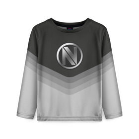 Детский лонгслив 3D с принтом EnVyUs Uniform в Тюмени, 100% полиэстер | длинные рукава, круглый вырез горловины, полуприлегающий силуэт
 | 