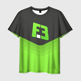 Мужская футболка 3D с принтом FlipSid3 Uniform в Тюмени, 100% полиэфир | прямой крой, круглый вырез горловины, длина до линии бедер | counter strike | cs go | flipside | swat | terrorist | контр страйк | кс го | спецназ | флипсайд