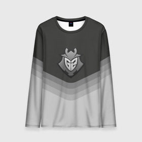 Мужской лонгслив 3D с принтом G2 Esports Uniform в Тюмени, 100% полиэстер | длинные рукава, круглый вырез горловины, полуприлегающий силуэт | counter strike | cs go | g2 esports | swat | terrorist | г2 еспорт | контр страйк | кс го | спецназ