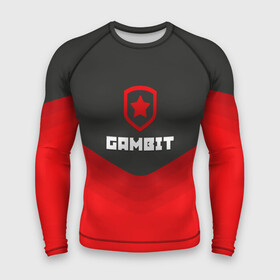 Мужской рашгард 3D с принтом Gambit Gaming Uniform в Тюмени,  |  | counter strike | cs go | gambit | swat | terrorist | гамбит | контр страйк | кс го | спецназ