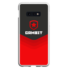 Чехол для Samsung S10E с принтом Gambit Gaming Uniform в Тюмени, Силикон | Область печати: задняя сторона чехла, без боковых панелей | Тематика изображения на принте: counter strike | cs go | gambit | swat | terrorist | гамбит | контр страйк | кс го | спецназ