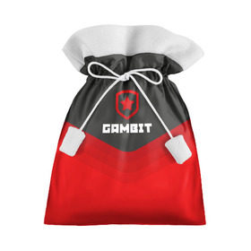 Подарочный 3D мешок с принтом Gambit Gaming Uniform в Тюмени, 100% полиэстер | Размер: 29*39 см | Тематика изображения на принте: counter strike | cs go | gambit | swat | terrorist | гамбит | контр страйк | кс го | спецназ