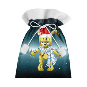 Подарочный 3D мешок с принтом Five Nights At Freddy`s в Тюмени, 100% полиэстер | Размер: 29*39 см | fnaf | freddy | бонни | медведь | мишка | фнаф | фокси | фредди