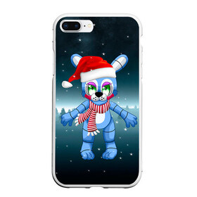 Чехол для iPhone 7Plus/8 Plus матовый с принтом Five Nights At Freddys в Тюмени, Силикон | Область печати: задняя сторона чехла, без боковых панелей | fnaf | freddy | бонни | медведь | мишка | фнаф | фокси | фредди