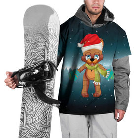 Накидка на куртку 3D с принтом Five Nights At Freddy`s в Тюмени, 100% полиэстер |  | fnaf | freddy | бонни | медведь | мишка | фнаф | фокси | фредди