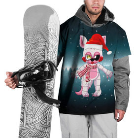 Накидка на куртку 3D с принтом Five Nights At Freddy`s в Тюмени, 100% полиэстер |  | Тематика изображения на принте: fnaf | freddy | бонни | медведь | мишка | фнаф | фокси | фредди
