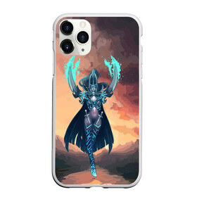 Чехол для iPhone 11 Pro матовый с принтом Фан Арт Фантомка в Тюмени, Силикон |  | dota | dota 2 | warcraft | варкрафт | дота | дота 2 | фантомка