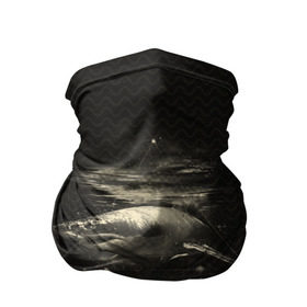 Бандана-труба 3D с принтом Cosmic Shark в Тюмени, 100% полиэстер, ткань с особыми свойствами — Activecool | плотность 150‒180 г/м2; хорошо тянется, но сохраняет форму | space | галактика | космос | рыба