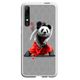 Чехол для Honor P Smart Z с принтом Master Panda в Тюмени, Силикон | Область печати: задняя сторона чехла, без боковых панелей | ninja | panda | ниндзя | панда