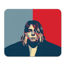 Коврик прямоугольный с принтом Kurt Cobain в Тюмени, натуральный каучук | размер 230 х 185 мм; запечатка лицевой стороны | curt | hope | kobain | nirvana | кобейн | курт | нирвана