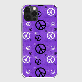 Чехол для iPhone 12 Pro Max с принтом Peace в Тюмени, Силикон |  | Тематика изображения на принте: abstract | hippie | hipster | swag | tie dye | абстракция | свэг | текстура | хиппи | хипстер